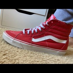 Used Hightop Red Vans!!